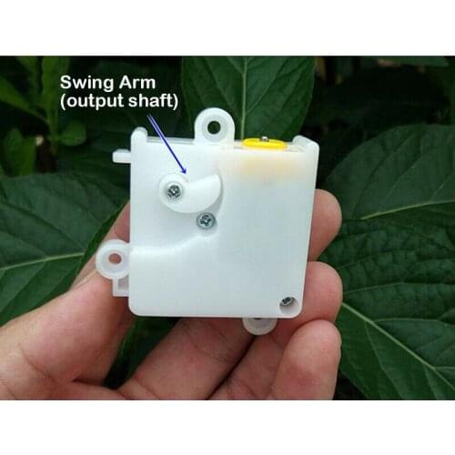 DC 3V 3.7V 5V 250RPM Slow Speed Worm Gearbox Mini Gear Motor Swing Arm DIY Toy Core Robot Intelligent Vehicle Speed Reducer