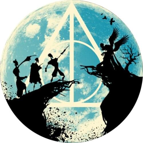 Three Brothers Fairytale Pin