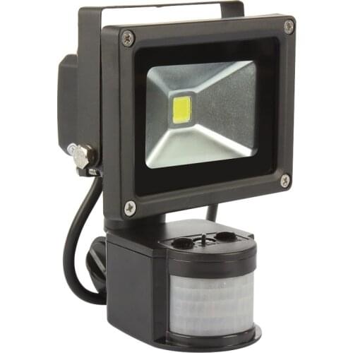 FENGLAIYI PIR Sensor Led Floodlight 10W 20W 30W 50W Outdoor Lighting Spotlight Outdoor Led Flood Light Reflector Projector Lamp