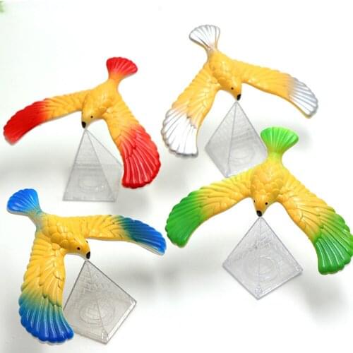 High Quality Novelty Amazing Balance Eagle Bird Toy Magic Maintain Balance Home Office Fun Learning Gag Toy for Kid Gifts #L12