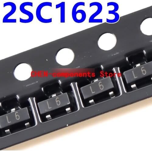 100pcs 2SC1623 L6 SOT-23 SMD triode