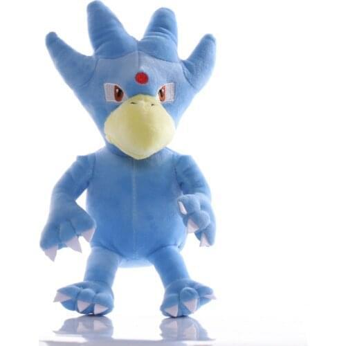 5pcs/lot 25cm Golduck Plush Toys Pokemon Golduck Plush Stuffed Toys Doll Soft Toy for Children Kids Gift