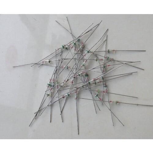 5PCS/LOT Direct insert 1N34 1N34A IN34A DO-35 detection diode germanium detection diode glass tube