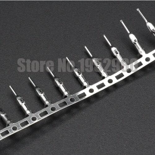 500PCS XH2.54 Female Terminals Metal Pin For Wire to Wire Male Housing