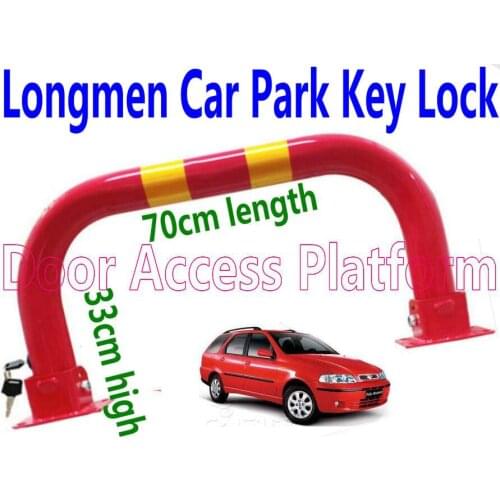 70cm length Red Color Longmen Parking Lock x 33cm high place vehicle lock truck car locker stop place system access control lock