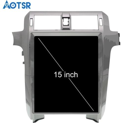 Aotsr Android 6.0 Tesla style Car No DVD Player GPS Navigation Radio for Lexus GX400 GX460 2016+ unit stereo multimedia WiFi