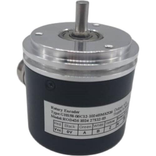 CALT Rotary Encoder GHS58-06C12-1024BMK526 Can Replace ROD426 1024 27S12-03 6mm 1024PPR HTL Output