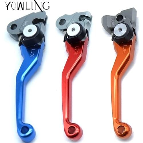 CNC 1Pair Brake Ctutch Levers For YAMAHA WR450F WR250F WR250R/X HONDA CRF150F XR230 XR250 MOTARD 200XC-W/EXC 250SX 250SX-F