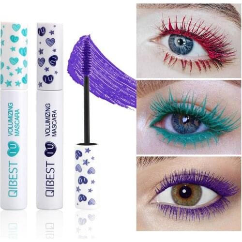 Colorful Mascara 3D Silky Professional Mascara Rimel Mascara Extension Make-up Beauty Cosmetic Thick Long Curling Eyelash