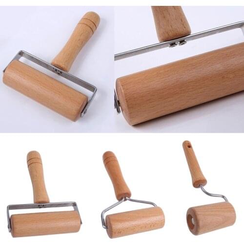 Wooden Rolling Pin, Hand Roller Mold Kitchen Fondant Pastry Tool