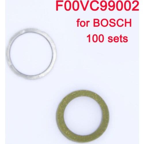 ERIKC 100 Sets F 00V C99 002 Common Rail Diesel Fuel Injector Valve Repair Kits F00VC99002 Seal Kits O-Ring for BOSCH Injectors