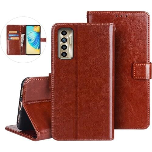For Tecno Camon 17P Case 6.8" Leather Case On For Coque Tecno Camon17P Premium Magnetic Flip Wallet Cover Phone Cases Fundas