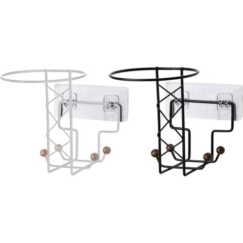 Wall Mount Self-Adhesive Bike Helmet Holder Hook Rack Bags Display Hanger