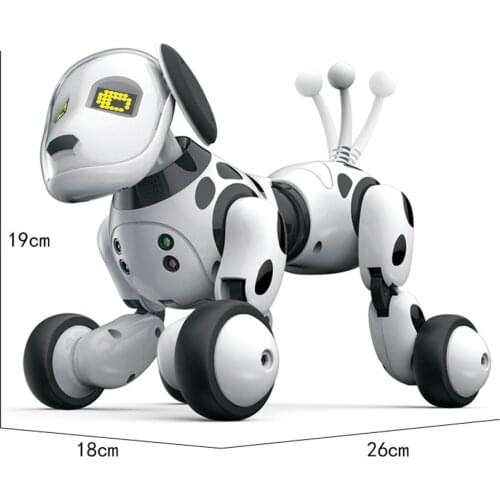 New 2.4G Wireless Smart Remote Control Robot Dog Electronic Pet Animal Kids Educational Toys Kids Toys Dancing Robot Dog W088