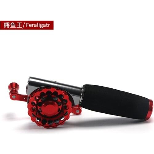 New arrived 50B CNC Carved full metal speed ratio wheel Line through the inside hollow reel Modified fishing reel set