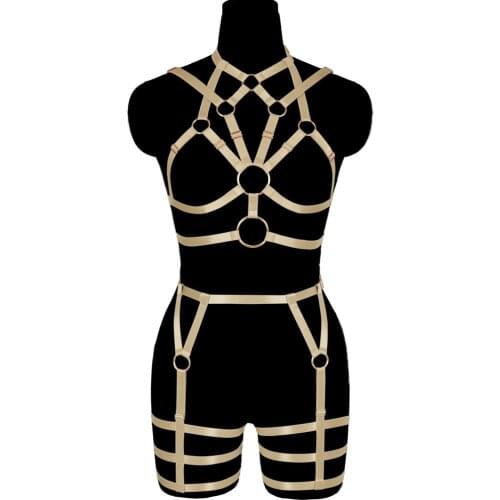 Bondage Harness Belt Sexy Lingerie Set Garters Exotic Costumes Waist Suspender Dress Dance Rave Accessories Suspender Belt