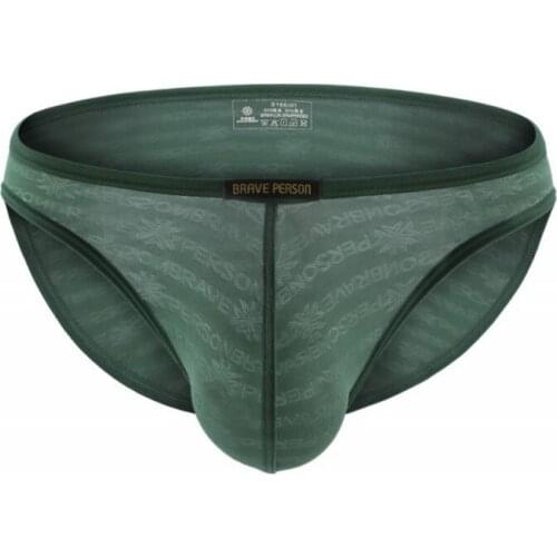 Sexy Low Waist Underwear Mens Bikini Briefs Sheer Mesh Underpants Men Gay Briefs Triangle Panties U Bulge Pouch Jockstraps