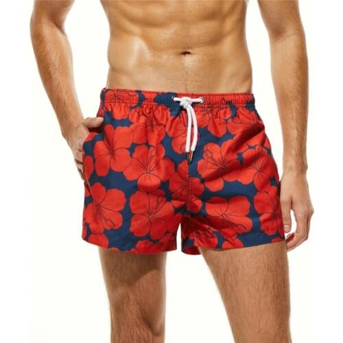 FreeShipping Mens Board Shorts Beach Surfing Boxer Trunks Swimwear Swimsuits Swimming Surfing Run Sports Shorts Boardshorts