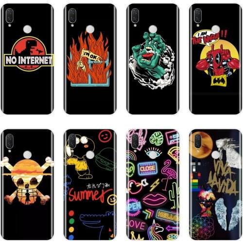 Back Cover For Huawei Nova Smart Lite 2017 Black Cool Silicone Case For Huawei Nova 2i 3 3I 3E 2 Lite Plus 4 4E 5 Phone Case