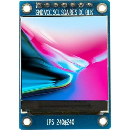 1.3 inch IPS HD TFT ST7789 Drive IC 240*240 SPI communication 3.3V voltage 4-wire SPI interface
