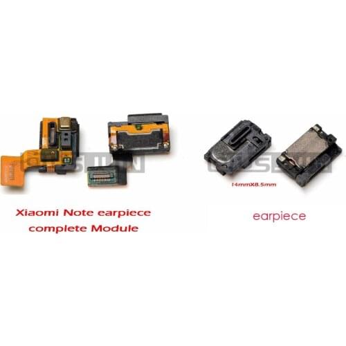 1pcs Ear speaker Earpiece Receiver Module with Microphone Proximity Light Sensor Flex Cable for Xiaomi Note Mi note