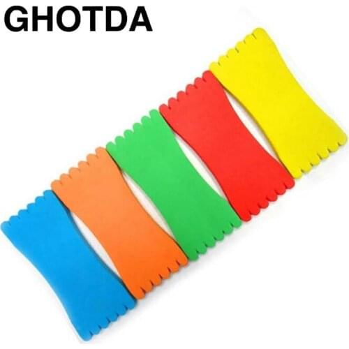 New 10 Pcs Fishing Foam Storage Panels Winding Line Bait Fishing Trace Wire Trap Holders EVA Fishing Hook Plate Face Cruciana