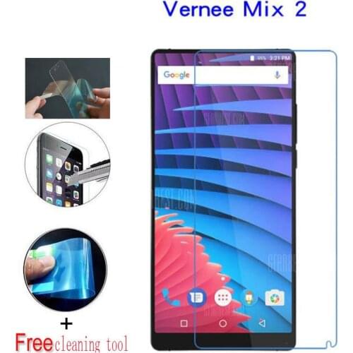 2PCS Ultrathin Nano-proof membrane not glass Screen Protector for Vernee Apollo Lite Mars Mix 2 M5 smartphone film (NOT GLASS)