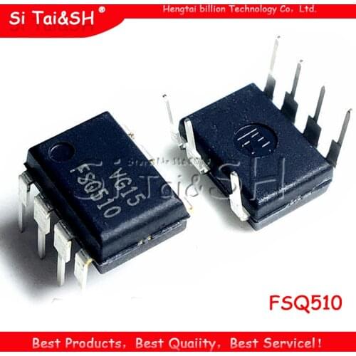 5pcs/lot FSQ510 Q510 Genuine LCD management chip DIP-7