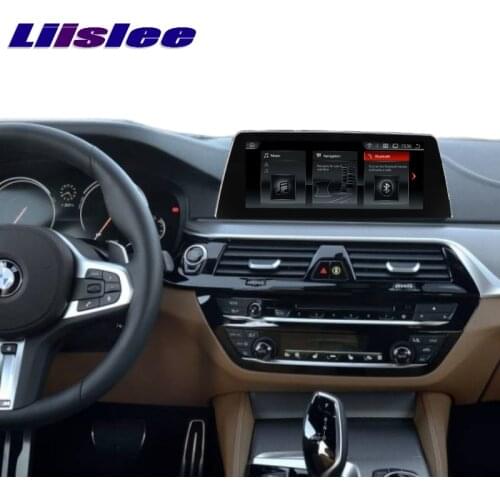 For BMW 5 G30 G31 520i 530i 540i M550i 2016~2020 LiisLee Car Multimedia GPS MAP Radio Stereo Original EVO System Navigation NAVI