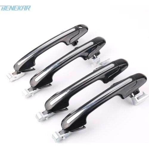 Benekar 4/Set Door Handles Front Rear Left Right for HONDA Accord 2003-2007