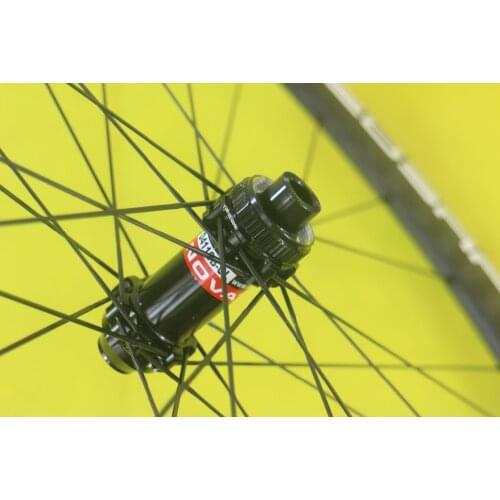 SPEEDSAFE 50H 700c 50mm road disc center lock carbon 25mm width front wheel Novatec D411SB-CL clincher tubeless Cyclocross bike