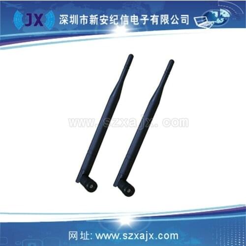 2.4G 5dBi gain antenna wireless network card router Bluetooth WiFi security monitoring stick antenna