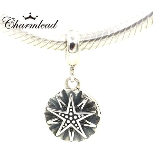 Charmlead 925 Sterling Silver Charm Star Pendant You are My Sunshine Fit Bracelet Fashion Jewelry