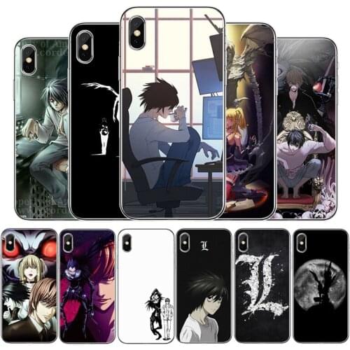 Death Note Cover Soft Silicone Phone Case For iPhone 5 5S 6 6plus 7 8 plus X XR XS Max 11 PRO Max SE 2020