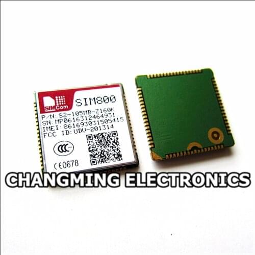 SIM800 four frequency GSM/GPRS 850/900/1800/1900MHz module,The perfect compatibility with SIM900(working 100% Free Shipping)1PCS