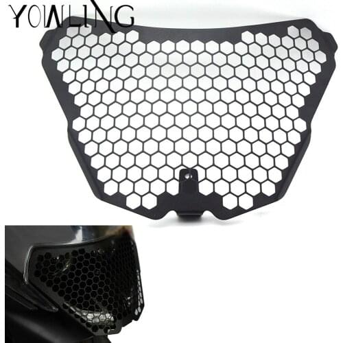 For RC125 RC200 RC390 2014 2015 2016 Motorcycle Headlight Grill Cover Mount Headlight Bracket Cover External Light Lampshade