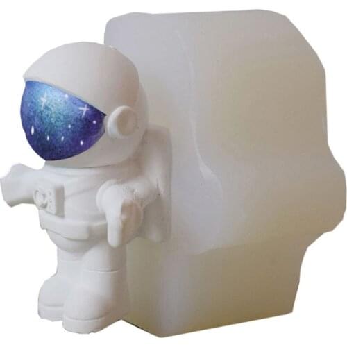 Space Ship Astronaut Figure Silicone Resin Mold Jewelry Making Tools Art Crafts Making Accessories