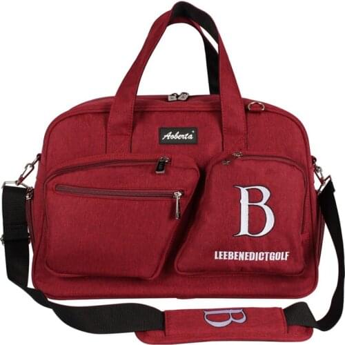 LB golf bag mens and womens clothing bag Boston golf shoes bag sports bag backpack satchel waterproof cloth bag