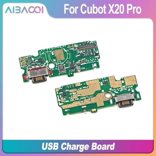 New Original USB Plug Charge Board For Cubot X20 Pro Phone Flex Cables Charging Module Phone Mini USB Port