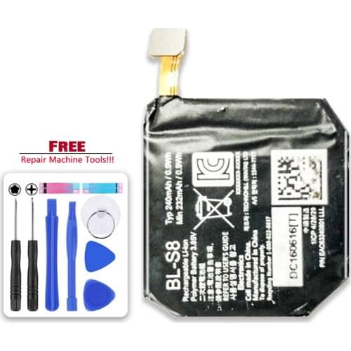 Replacement Battery 240mAh For LG Watch W270 BL-S8 Watch