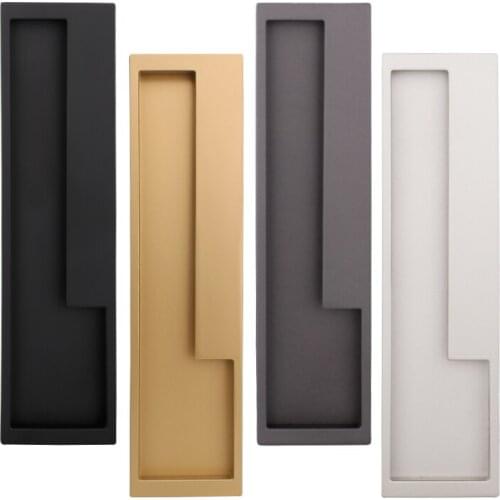 Modern cabinet home kitchen simple thick cabinet drawer American handle