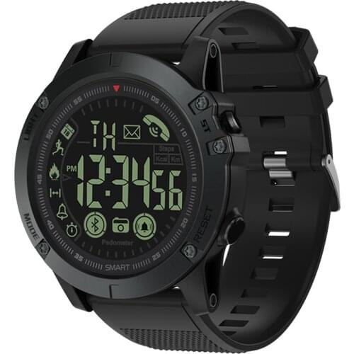 Spovan Top Brand Sport Watch Black Military Quality Military Quality A Plastic Bluetooth Wristwatch Waterproof Date Reloj Mujer