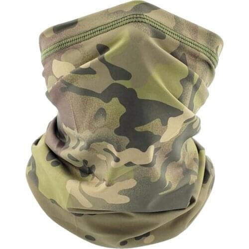 Printed Cycling Scarves Bicycle Bandana Headband Hiking Scarf Neck Warmer Half Outdoor Sport Face Mask Rayon 2021
