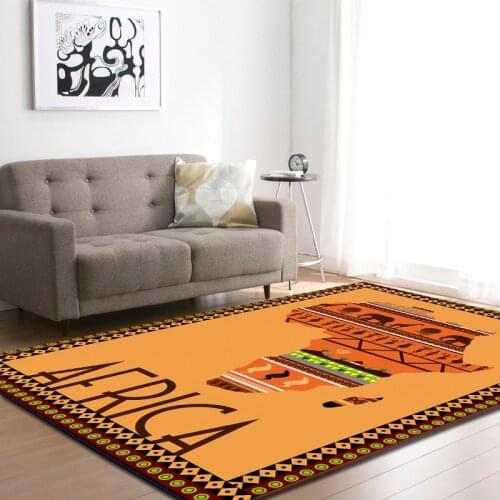 Vintage ethnic style carpet Fashion Creative 3D Printed carpets for living room Home Area Rugs Modern Bedroom Large Size Rug