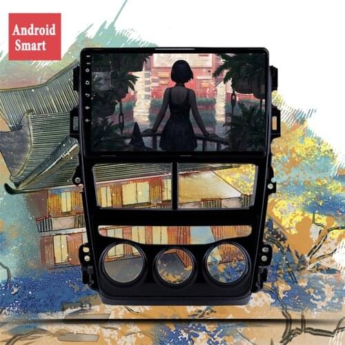 2 din Android 10 car dvd 2.5D HD 9" car GPS navigation radio BT multimedia player stereo for Toyota Vios Yaris 2018 2019 2020 21