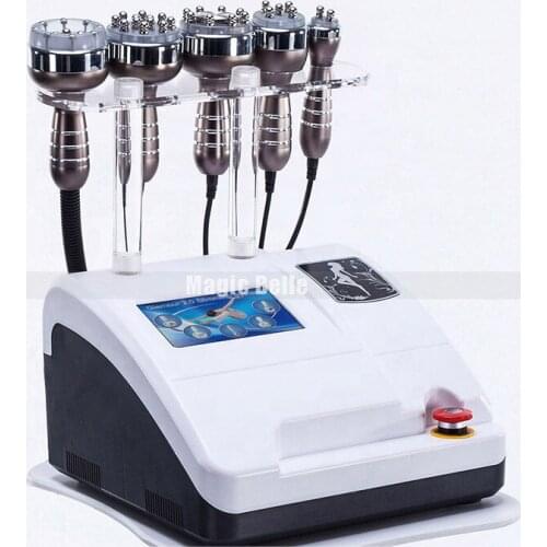 CE certificated 6 IN 1 Ultrasound Cavitation Machine 40K Lipo laser RF Vaccum Slimming Body Weight Loss machine