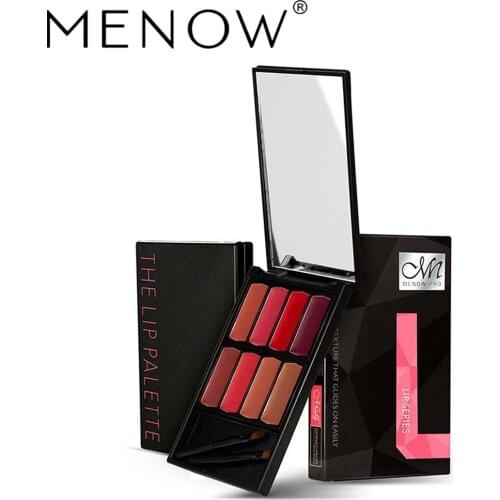 Cross Border Hot Selling menow Miele Moisturizing Lip Balm L501 Moisturizing Eight-Color Lip Balm Combination