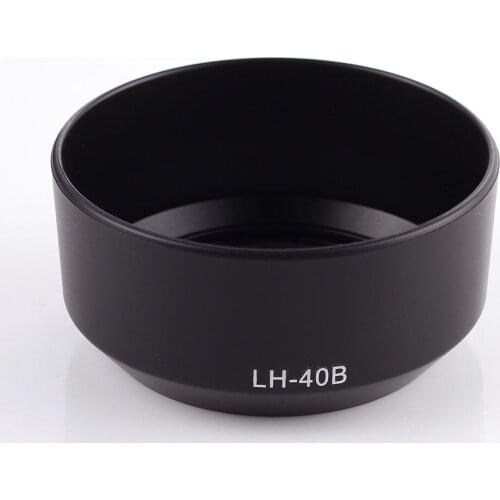 Camera Lens Hood Shade for Olympus LH-40B M. Zuiko Digital 45mm F1.8 1:1.8 Lens Black