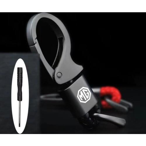 Keychain Alloy Metal Clasps Hooks Accessories Buckle Waist Car Keychain for MG ZS GS 5 Gundam 350 Parts TF GT 6