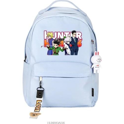 Hunter×Hunter Backpacks For School Teenagers Girls Boys Anime School Bags Kawaii Bookbag Korean College New Mochilas